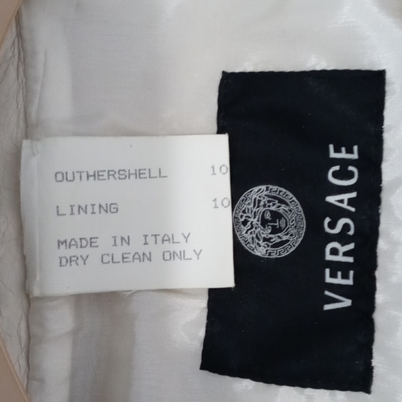 Versace Collection Leather Sport Jacket - Picture 14 of 15